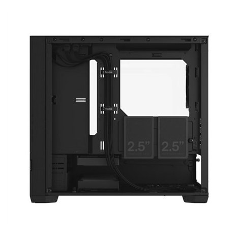 Fractal Design | Pop Mini Silent | Side window | Black TG Clear Tint | mATX, Mini ITX | Power supply included No | ATX - 6